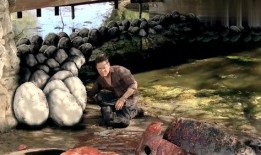 巨蟒大战恐鳄,一场史前生物的生死较量